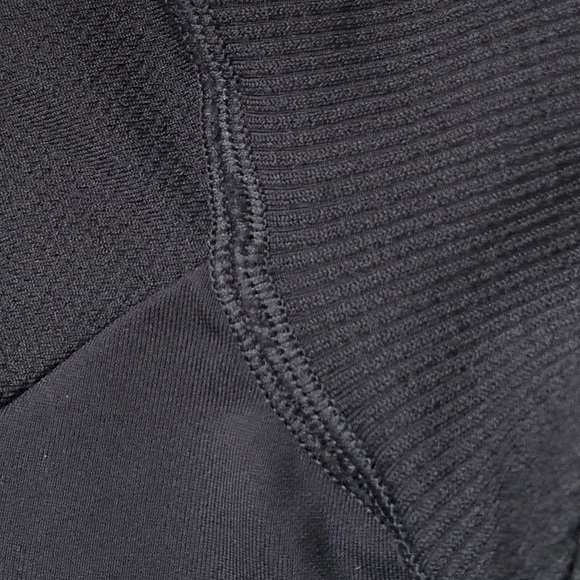 ATHLETA ANDES HYBRID Women’s Black Zipper Closure Fitted Jacket w/ Thumb Holes - Picture 8 of 10